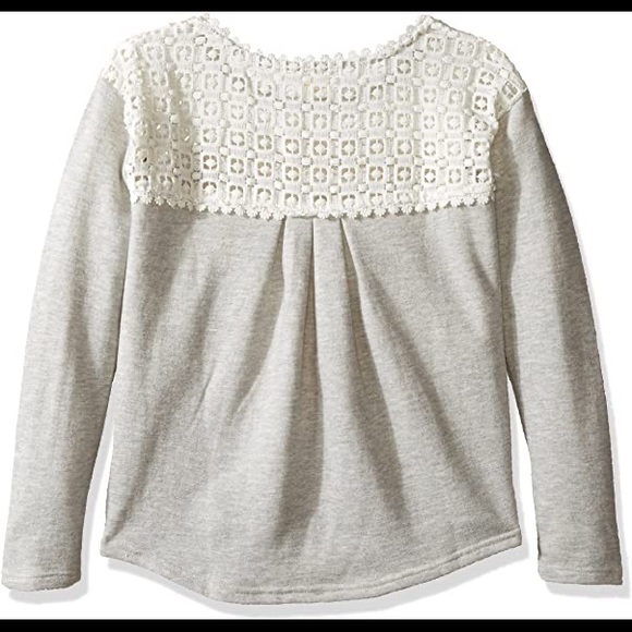 O’Neill Long Sleeve Scallop Trim Shirt Size S - Picture 2 of 8